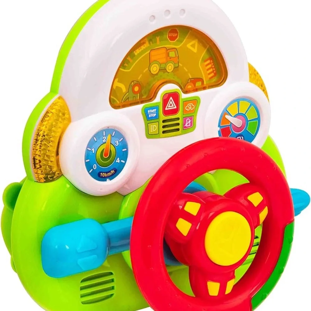 3/$10 🛒🛍️ Bingo Toddler Small Steering Wheel Toy